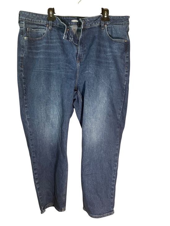 Old Navy Denim - Old Navy Medium Blue Denim Jeans with Contrast Stitching